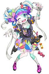 画像ギャラリー No.001のサムネイル画像 / 「アイドリズム」,限定カードをもらえるハロウィンイベントを10月2日14:00より開催