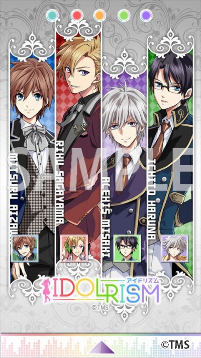 画像ギャラリー No.002のサムネイル画像 / 「アイドリズム」のAndroid用テーマが「キャラキャラ・スクエア」で配信開始