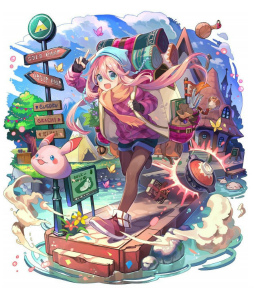 画像ギャラリー No.005のサムネイル画像 / 「メルクストーリア」×「ゆるキャン△」コラボが開催