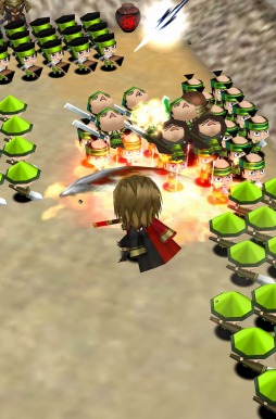 画像ギャラリー No.002のサムネイル画像 / 「戦国無双シュート」,無双武将がちゃに「北条氏康」が登場。新ステージも