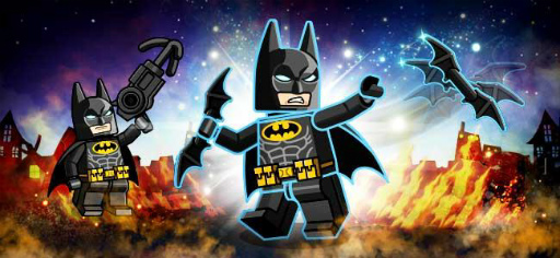画像ギャラリー No.003のサムネイル画像 / 「LINE レンジャー」が“レゴ バットマン ザ・ムービー”とコラボ開始