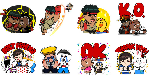 画像ギャラリー No.007のサムネイル画像 / 「LINE レンジャー」×「ストリートファイター」コラボが開始