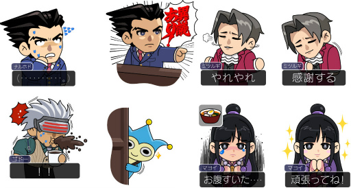 画像ギャラリー No.006のサムネイル画像 / 「LINE レンジャー」×「逆転裁判」コラボレーションがスタート