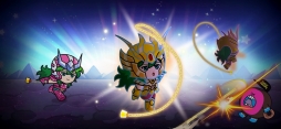 画像ギャラリー No.004のサムネイル画像 / 「LINE レンジャー」で「聖闘士星矢」とのコラボがスタート。LINEスタンプも登場