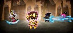 画像ギャラリー No.008のサムネイル画像 / 「LINE レンジャー」で「聖闘士星矢」とのコラボがスタート。LINEスタンプも登場