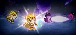 画像ギャラリー No.009のサムネイル画像 / 「LINE レンジャー」で「聖闘士星矢」とのコラボがスタート。LINEスタンプも登場