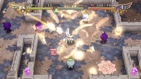 画像ギャラリー No.003のサムネイル画像 / 「神様と運命覚醒のクロステーゼ」，天使と悪魔，2つ形態を駆使して戦う戦闘システム“転神”が公開