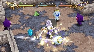 画像ギャラリー No.004のサムネイル画像 / 「神様と運命覚醒のクロステーゼ」,天使と悪魔,2つ形態を駆使して戦う戦闘システム“転神”が公開