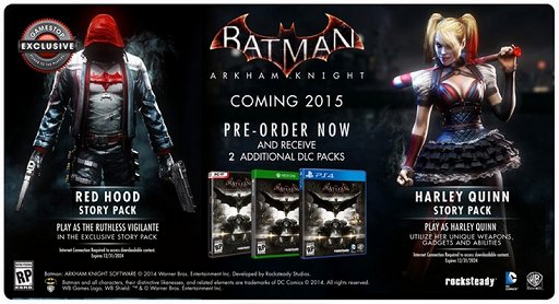 画像ギャラリー No.002のサムネイル画像 / 「バットマン：アーカム・ナイト」の海外での発売が3週間延期。新たなトレイラーやハーレークィンがプレイアブルになるDLCの情報が公開
