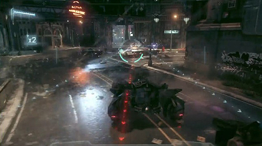 画像ギャラリー No.007のサムネイル画像 / ［E3 2014］PS4「Batman: Arkham Knight」の新要素「バットモービル」のゲーム内バトルシーンを収録したE3トレイラーが公開