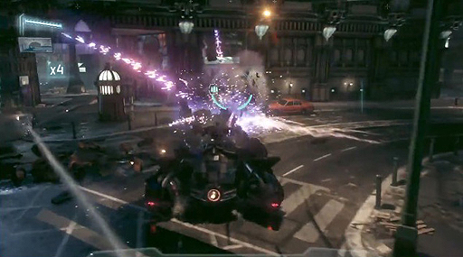 画像ギャラリー No.008のサムネイル画像 / ［E3 2014］PS4「Batman: Arkham Knight」の新要素「バットモービル」のゲーム内バトルシーンを収録したE3トレイラーが公開