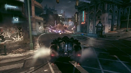 画像ギャラリー No.010のサムネイル画像 / ［E3 2014］PS4「Batman: Arkham Knight」の新要素「バットモービル」のゲーム内バトルシーンを収録したE3トレイラーが公開