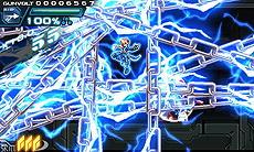 画像ギャラリー No.035のサムネイル画像 / 「蒼き雷霆 ガンヴォルト」は8月中旬配信開始! 搭載される4つのオリジナルシステムや主人公ガンヴォルトの成長要素も公開に
