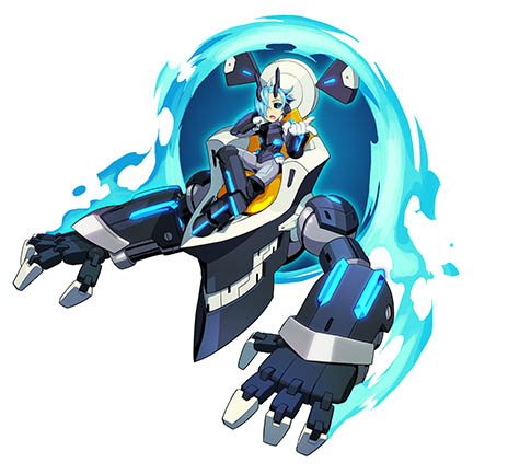 画像ギャラリー No.002のサムネイル画像 / 「蒼き雷霆 ガンヴォルト」の発売日が8月20日に決定。7大ボス「七宝剣」として登場する4キャラクターのプロフィールやミッション情報も明らかに
