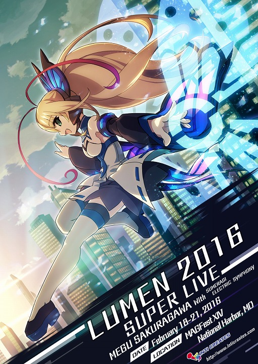 画像ギャラリー No.002のサムネイル画像 / 「蒼き雷霆 ガンヴォルト」,全世界累計14万DLを突破。海外ライブコンサートの開催が決定