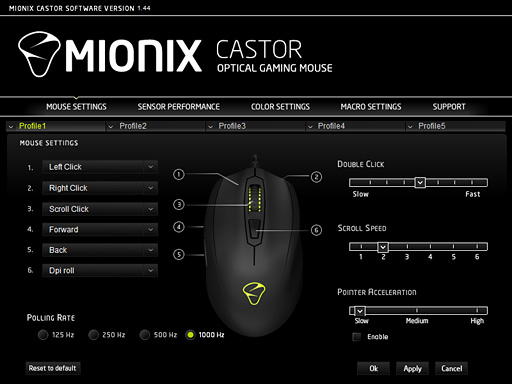 画像ギャラリー No.026のサムネイル画像 / Mionixのゲーマー向けマウス「CASTOR」レビュー。3310センサー搭載の右手用中型モデルは買いか