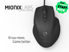 心拍数＆発汗センサー搭載ゲーマー向けマウス「NAOS QG」の開発はいよいよ佳境に？ Mionixが最新の開発状況を報告