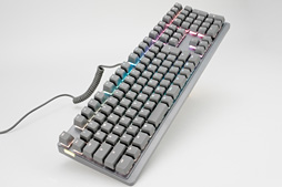 画像ギャラリー No.005のサムネイル画像 / Mionix製キーボード「WEI」レビュー。見た目重視のブランドは,「Cherry MX RGB Red」キースイッチ搭載モデルをどう仕上げたか