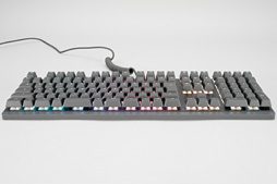 画像ギャラリー No.007のサムネイル画像 / Mionix製キーボード「WEI」レビュー。見た目重視のブランドは,「Cherry MX RGB Red」キースイッチ搭載モデルをどう仕上げたか