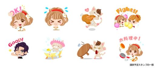 画像ギャラリー No.001のサムネイル画像 / 「ぼくのレストラン3」のキャラクターがLINEクリエイターズスタンプに登場