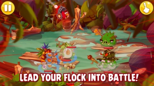 画像ギャラリー No.003のサムネイル画像 / Angry Birdsの鳥達がさらなる新ジャンルを開拓。Rovioによる新作「Angry Birds Epic」はクラフティング重視のRPGに