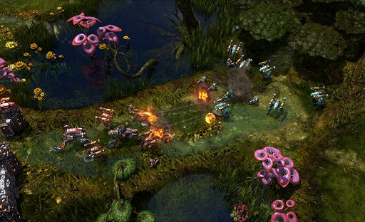 画像ギャラリー No.002のサムネイル画像 / Petrogryph,新作RTS「Grey Goo」を発表。地球から遠く離れた天体で,人類,知的生命体,ナノボットの三つ巴の戦いが描かれる