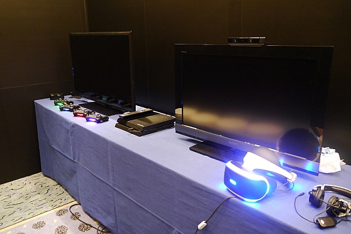 画像ギャラリー No.002のサムネイル画像 / ［TGS 2015］「PlayStation VR」でマルチプレイ。理屈抜きの面白さがある「The PlayRoom VR」を体験