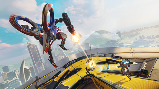 画像ギャラリー No.003のサムネイル画像 / ［TGS 2015］「VRアクション」の可能性ここにあり。PlayStation VR対応のスポーツライクなロボットFPS「RIGS」をプレイしてきた