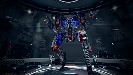 画像ギャラリー No.006のサムネイル画像 / ［TGS 2015］「VRアクション」の可能性ここにあり。PlayStation VR対応のスポーツライクなロボットFPS「RIGS」をプレイしてきた