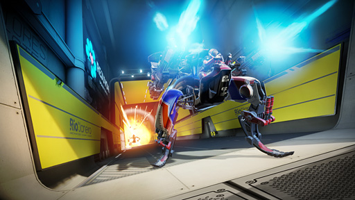 画像ギャラリー No.009のサムネイル画像 / ［TGS 2015］「VRアクション」の可能性ここにあり。PlayStation VR対応のスポーツライクなロボットFPS「RIGS」をプレイしてきた