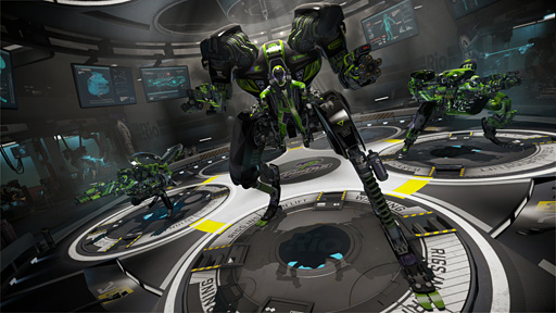 画像ギャラリー No.013のサムネイル画像 / ［TGS 2015］「VRアクション」の可能性ここにあり。PlayStation VR対応のスポーツライクなロボットFPS「RIGS」をプレイしてきた