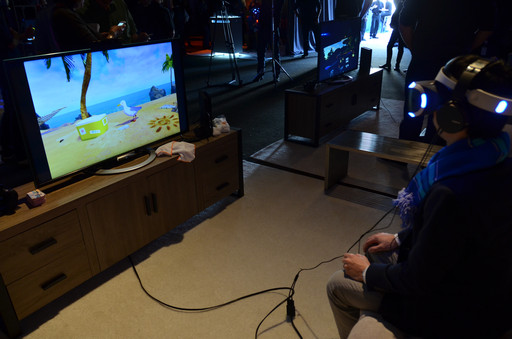 画像ギャラリー No.010のサムネイル画像 / ［GDC 2016］PSVRは音像制御技術もすごい。「ソーシャルVRデモ」や没入型ショートムービー「Gary the Gull」「メディアプレイヤー」を体験