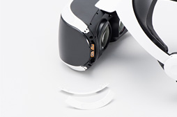 画像ギャラリー No.045のサムネイル画像 / 「PlayStation VR」分解レポート。PSプラットフォーム初のVR HMDは,工業製品として美しい
