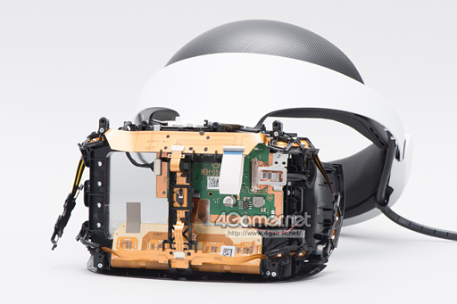 画像ギャラリー No.049のサムネイル画像 / 「PlayStation VR」分解レポート。PSプラットフォーム初のVR HMDは,工業製品として美しい
