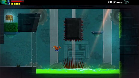 画像ギャラリー No.012のサムネイル画像 / 「覆面闘士」海外で人気の横スクロールアクションが日本語版となって3月27日より配信。プロレス技を駆使して敵を倒し，さらわれた大統領の娘を助け出そう