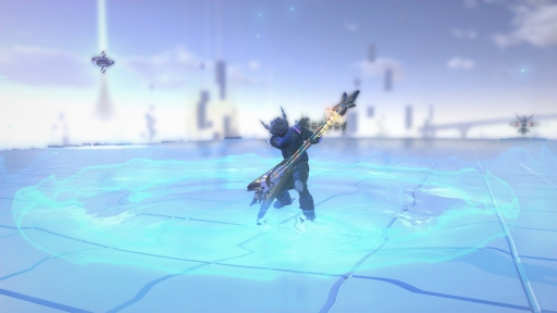 画像ギャラリー No.013のサムネイル画像 / 「Skyforge」の新クラス「サウンドウィーバー」を先行体験。ギターを演奏して敵と戦い，味方を支える個性的なサポートクラス