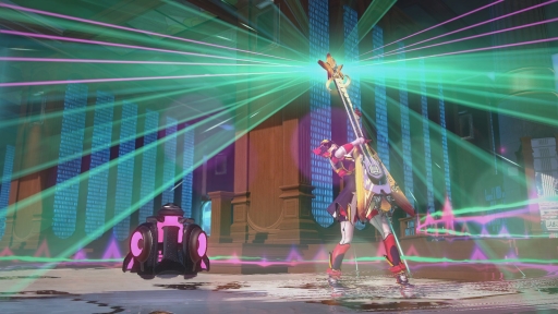 画像ギャラリー No.014のサムネイル画像 / 「Skyforge」の新クラス「サウンドウィーバー」を先行体験。ギターを演奏して敵と戦い，味方を支える個性的なサポートクラス
