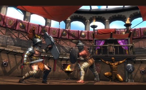 画像ギャラリー No.001のサムネイル画像 / ［GDC 2014］ローマ時代の剣闘士をマネジメントする「Unannounced Gladiator Game」を，GDCの会場チェックしてきた