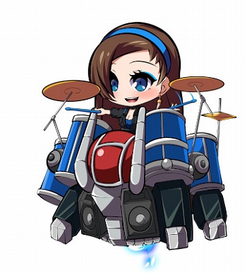 画像ギャラリー No.002のサムネイル画像 / 「ロボットガールズZ ONLINE」限定募集に「モス」と「ガイちゃん(制服)」が参戦