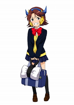 画像ギャラリー No.005のサムネイル画像 / 「ロボットガールズZ ONLINE」,限定募集に「ガッキー(制服)」と「あしゅら男爵(着物)」が参戦