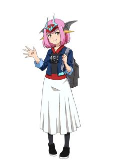 画像ギャラリー No.003のサムネイル画像 / 「ロボットガールズZ ONLINE」の限定募集に「アークちゃん(私服)」と「ゲッドラさん(私服)」が登場