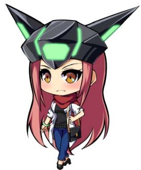 画像ギャラリー No.006のサムネイル画像 / 「ロボットガールズZ ONLINE」の限定募集に「アークちゃん(私服)」と「ゲッドラさん(私服)」が登場