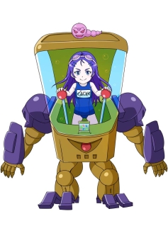 画像ギャラリー No.003のサムネイル画像 / 「ロボットガールズZ ONLINE」の限定募集にグルたんと【水着】號ちゃんが登場