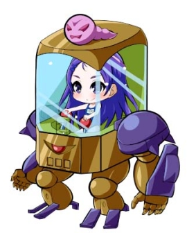 画像ギャラリー No.004のサムネイル画像 / 「ロボットガールズZ ONLINE」の限定募集にグルたんと【水着】號ちゃんが登場