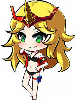 画像ギャラリー No.007のサムネイル画像 / 「ロボットガールズZ ONLINE」に「戦国魔神ゴーショーグン」からルナさんが参戦
