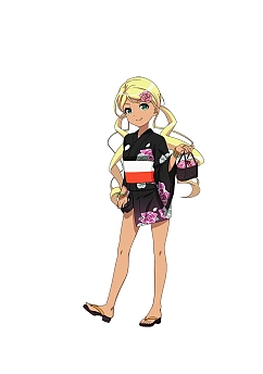 画像ギャラリー No.004のサムネイル画像 / 「ロボットガールズZ ONLINE」限定募集に浴衣姿の「カーンちゃん」と「ザリガンG8」が登場