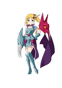 画像ギャラリー No.003のサムネイル画像 / 「ロボットガールズZ ONLINE」,“マシンロボ クロノスの大逆襲”よりガデスとバイカンフーが参戦