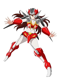 画像ギャラリー No.005のサムネイル画像 / 「ロボットガールズZ ONLINE」,“マシンロボ クロノスの大逆襲”よりガデスとバイカンフーが参戦