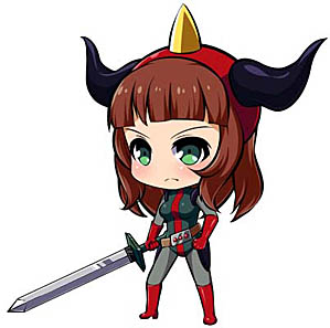画像ギャラリー No.004のサムネイル画像 / 「ロボットガールズ Z ONLINE」,ゲッターロボGから“牛剣鬼”と“ゲッちゃんドラゴンLR”が参戦