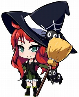 画像ギャラリー No.003のサムネイル画像 / 「ロボットガールズZ ONLINE」,ハロウィン衣装の“【仮装】パーンさん”と“【仮装】レイちゃん”が登場